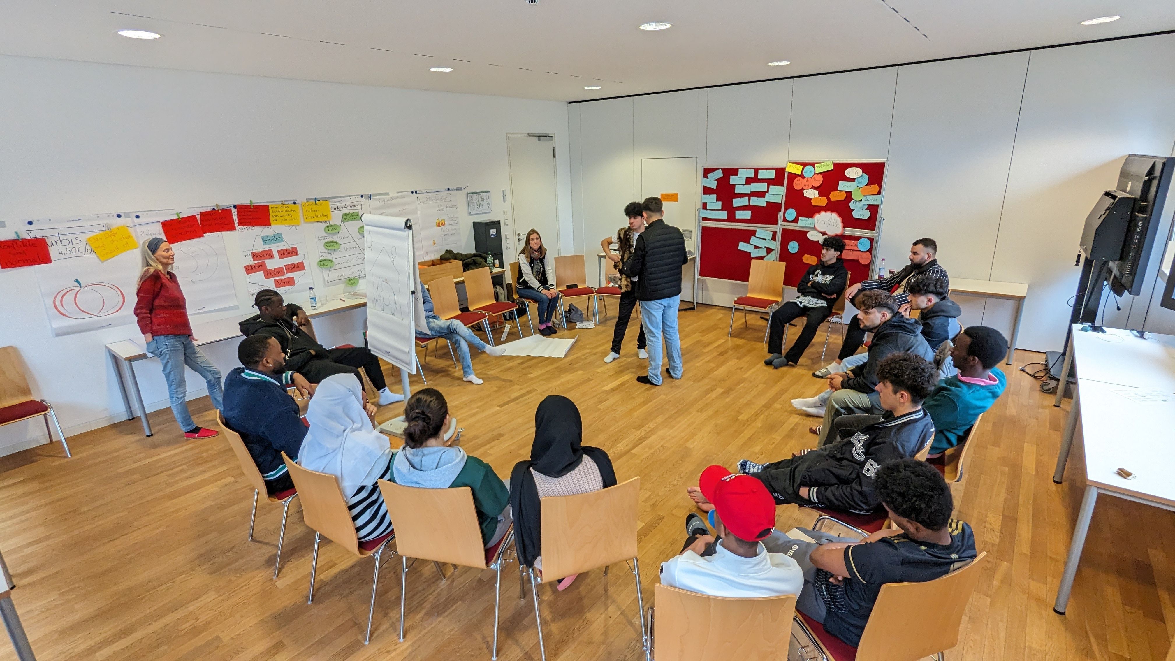 Konfliktberater Innen Workshop Berufsschule Zur Berufsintegration